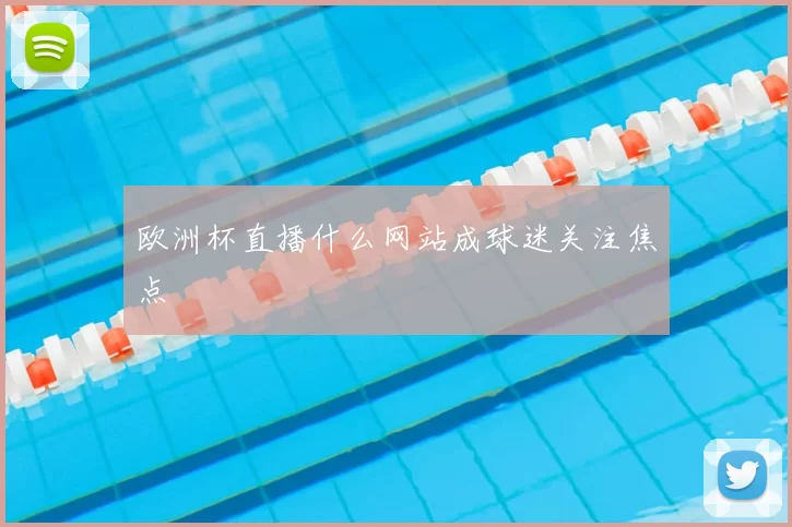 欧洲杯直播什么网站成球迷关注焦点