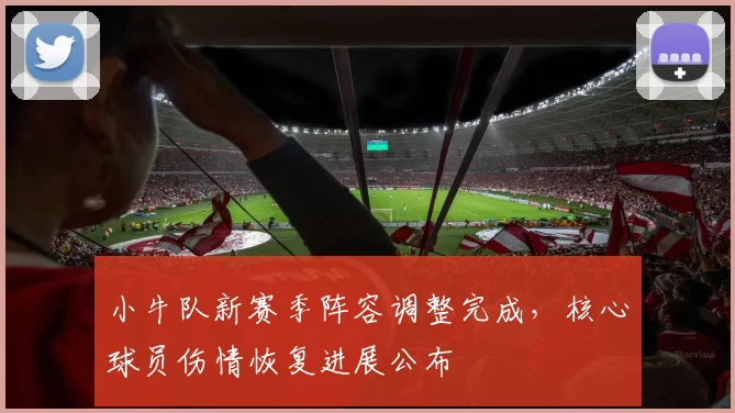 小牛队新赛季阵容调整完成，核心球员伤情恢复进展公布